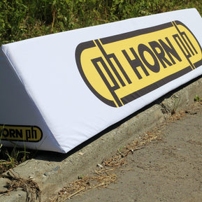 Werbebande aus Schaumstoff mit Logo Druck