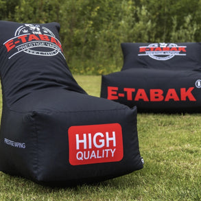 Sitzsack mit Lehne Double für 2 Personen individuell mit Logo bedruckt
