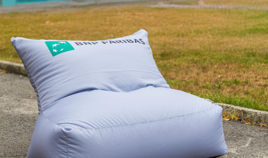 Sitzsack Sofa bedruckt