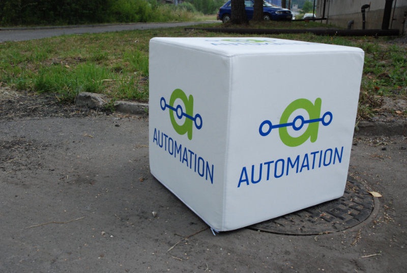 Schaumstoff Sitzhocker bedruckt