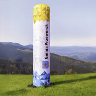 Saeule aufblasbar 4m mit Logodruck