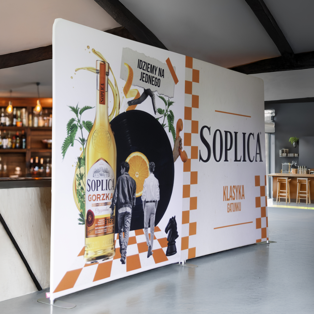 Backdrop Fondale TopWall Dritto Stampa intercambiabile