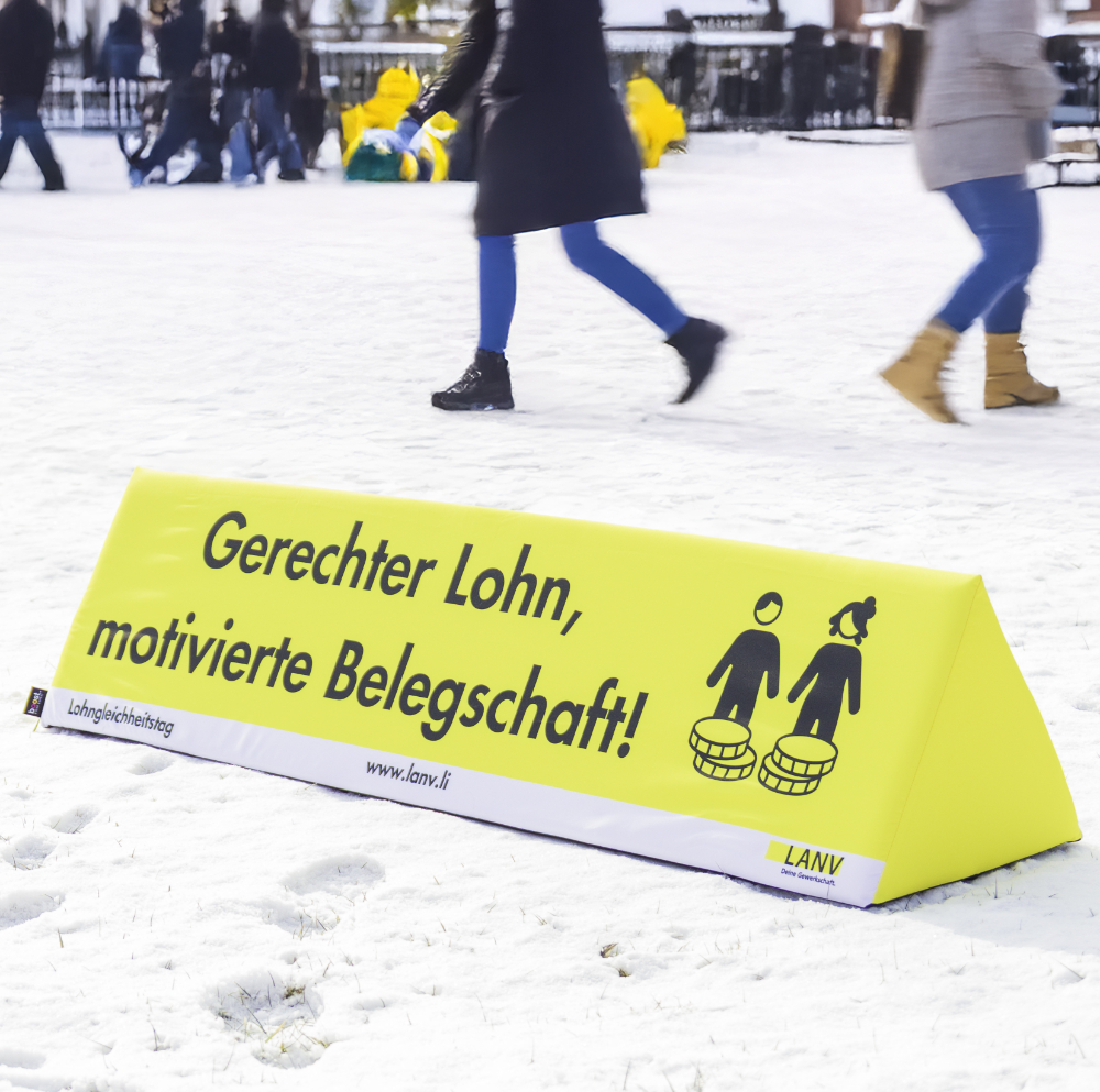 Schaumstoff Softbande mit Logodruck