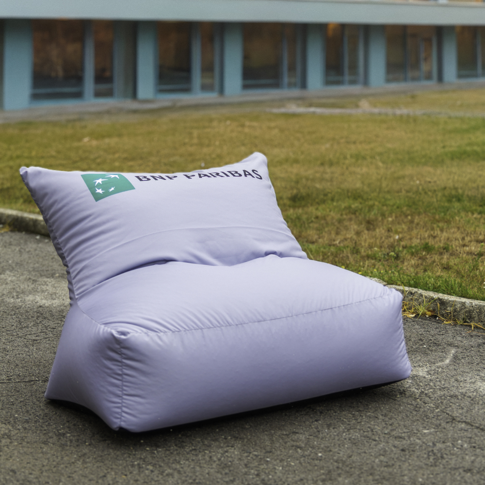 Sitzsack Sofa bedruckt