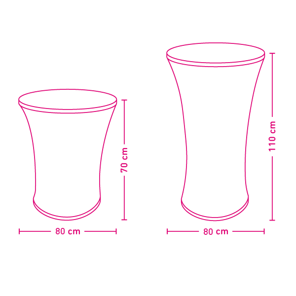 Stehtisch aufblasbar Spezifkation
