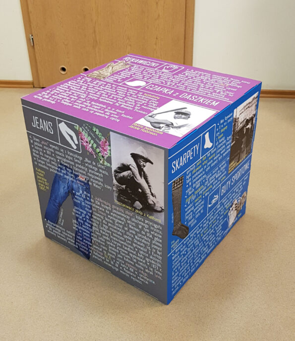 Cubo display in cartone