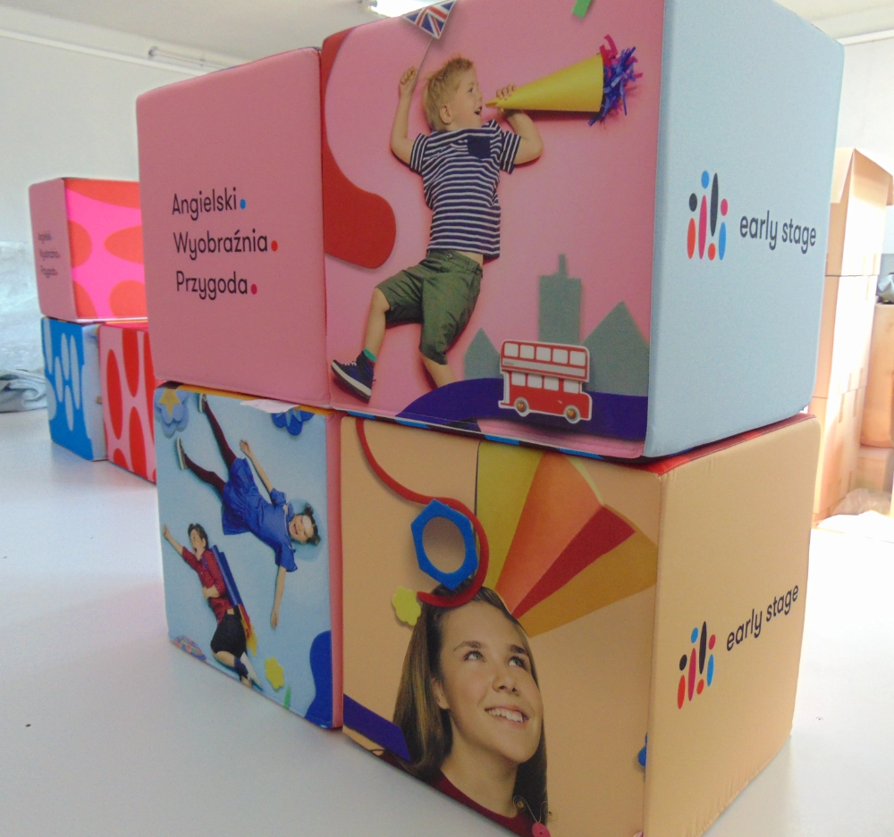 Cubi seduta 50x50 cm con stampa personalizzata“