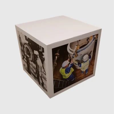 Cubo grande in cartone 80x80x80cm