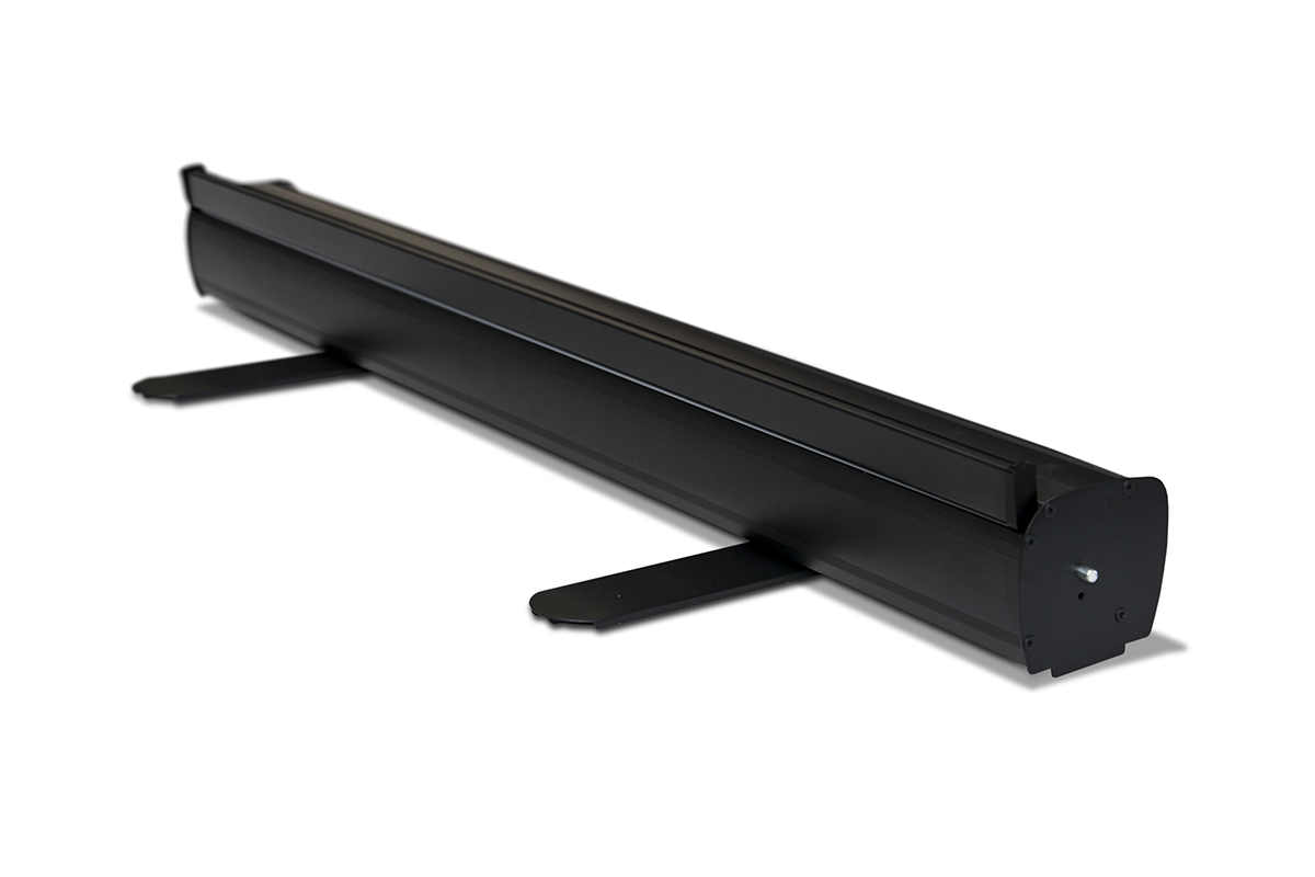 Roll-up con cassetta nera