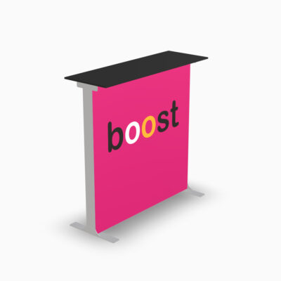 Bancone pieghevole a LED stampato